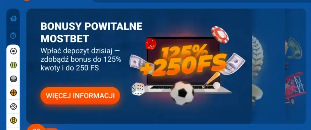 Mostbet kasyno online